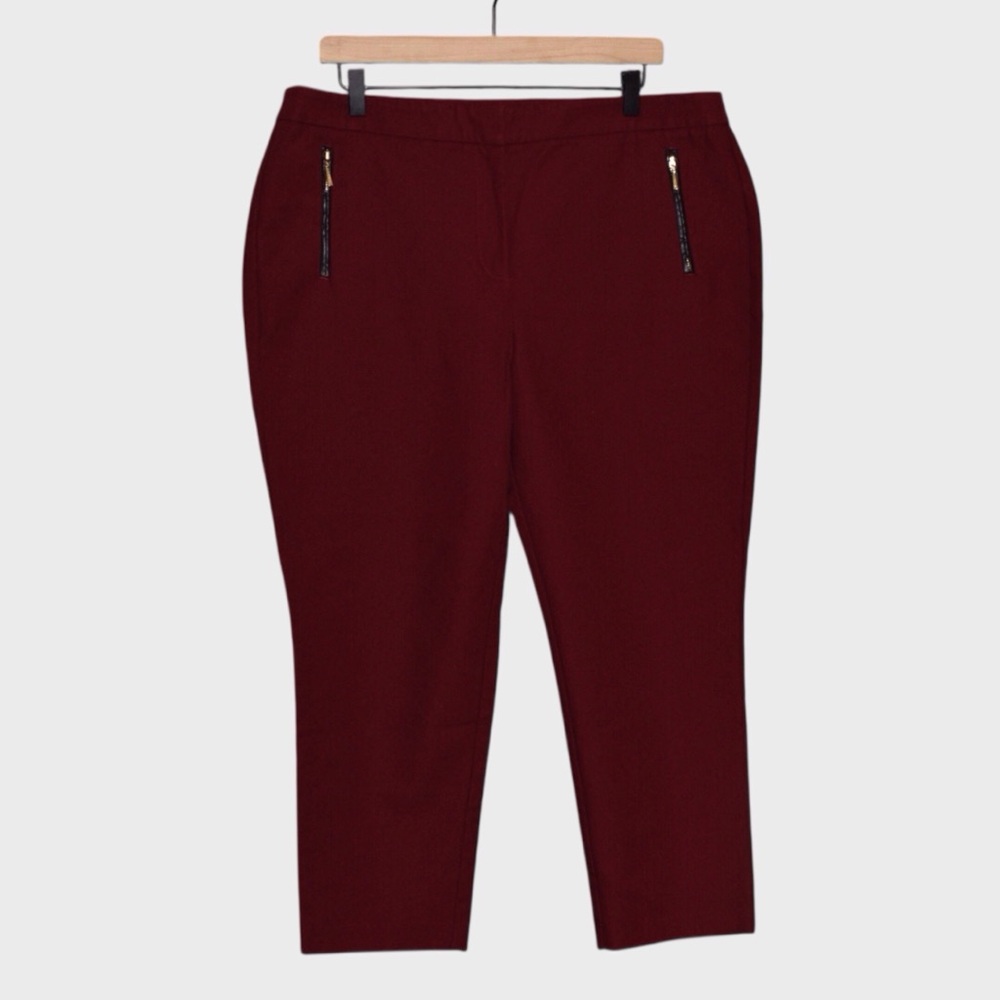 Autograph Marks & Spencer Petite Stretch Cotton Ankle Pants